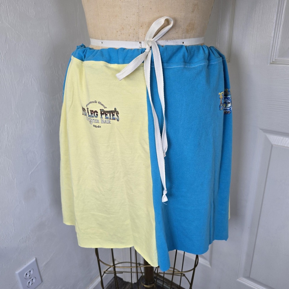 Upcycled t-skirt Peg Leg Petes, Fudpuckers beach‎ bar   Streetwear.  One Size